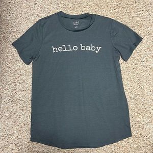 Isabel Maternity Hello Baby T-Shirt